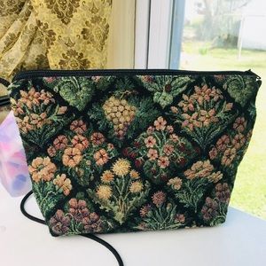 Floral vintage crossbody purse